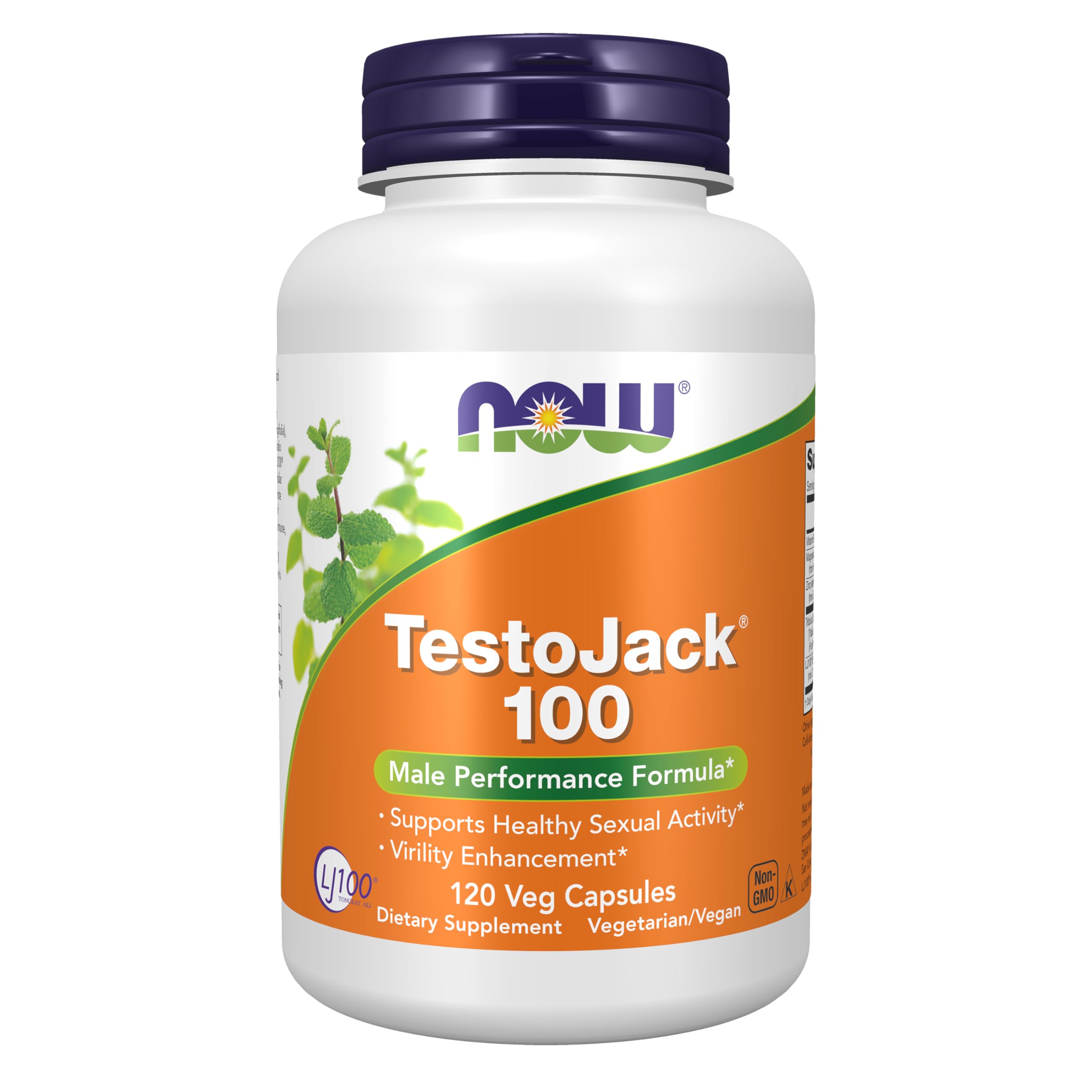 NOW Foods TestoJack 100 Kapsul - Tampilan Utama